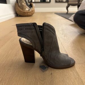 Vince Camuto Dark Gray Heeled Boots